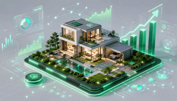 House price prediction machine learning application built with Streamlit, Python, and Scikit-learn for real-time property value forecasting.