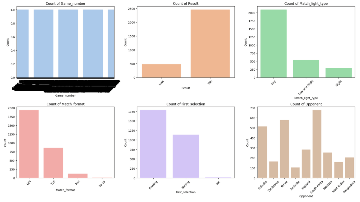Histogram (Categorical Variable)